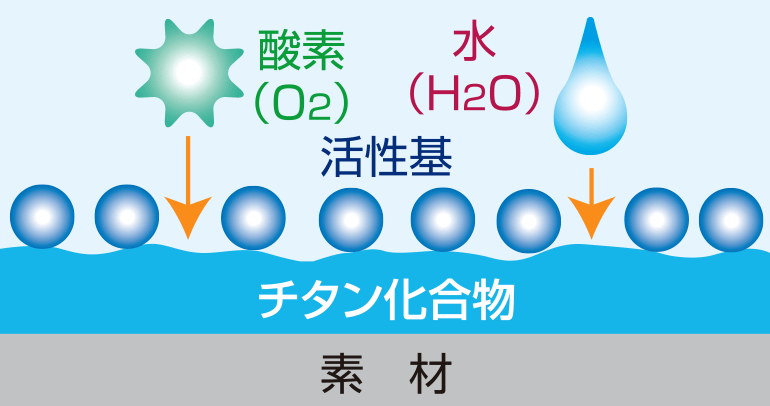 抗菌・防臭・抗ウイルス効果のメカニズム